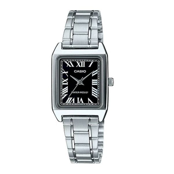 Casio – Élégante montre carrée pour femme