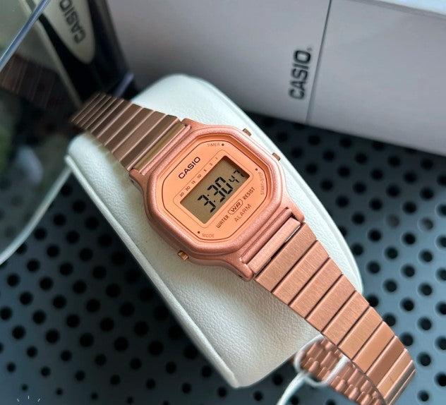 Casio – Bronze – Bracelet en acier inoxydable